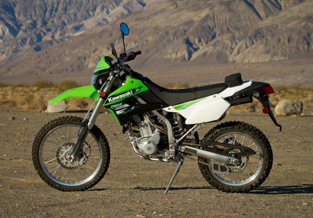 Популярный эндуро от kawasaki