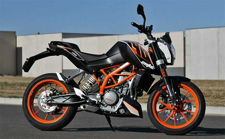KTM 390 DUKE характеристики KTM 390 DUKE характеристики