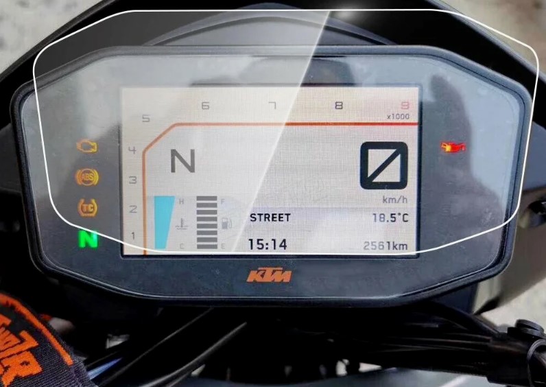 Фото KTM 790 Duke приборная панель